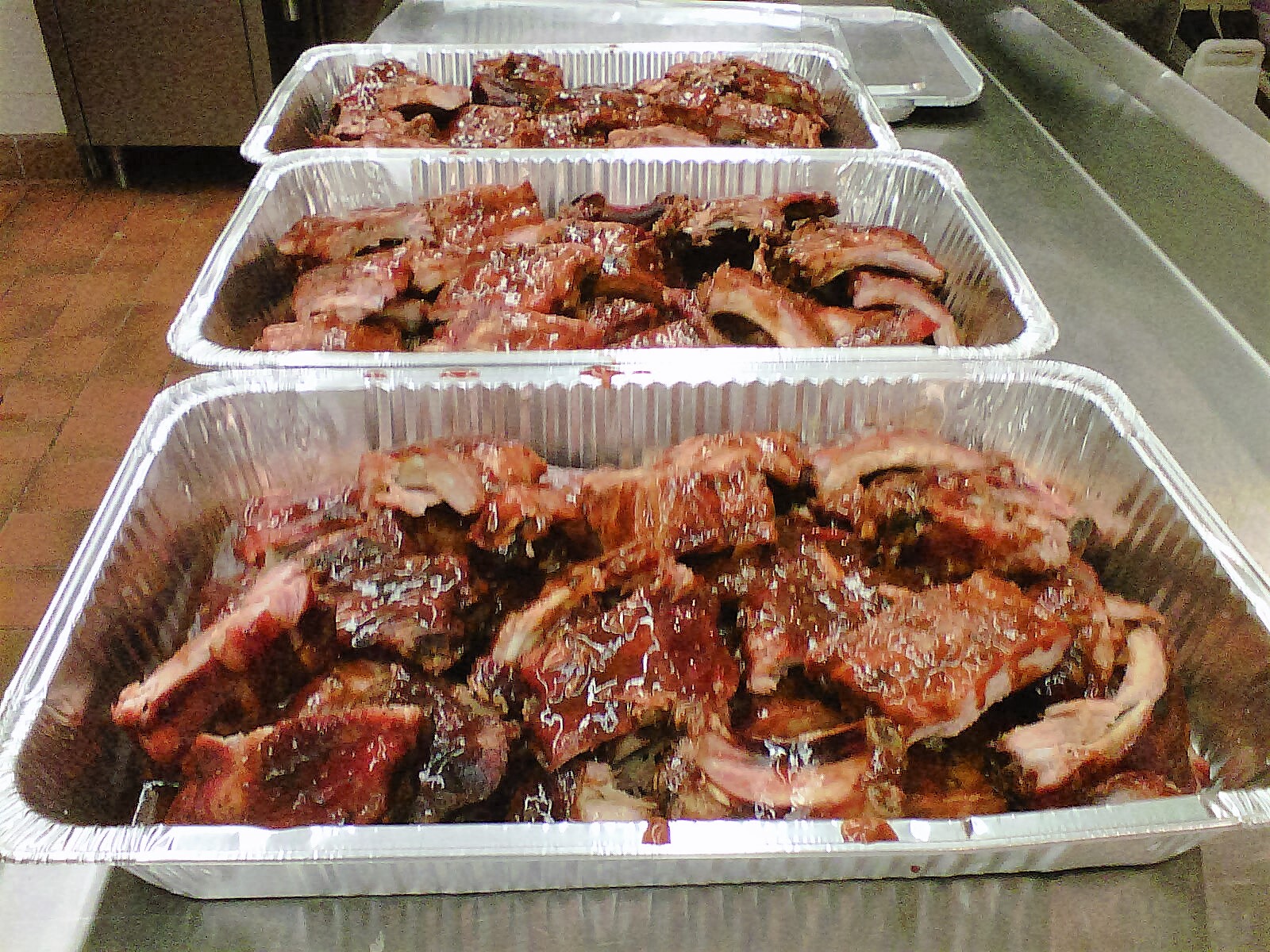 BBQ Rib Trays