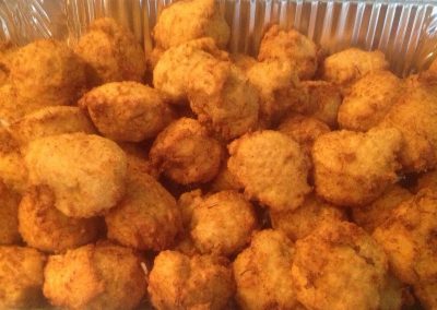 Hush Puppies with Crabmeat